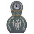 Decanter Clock/ Vase Trophy with Lady Golfer Images